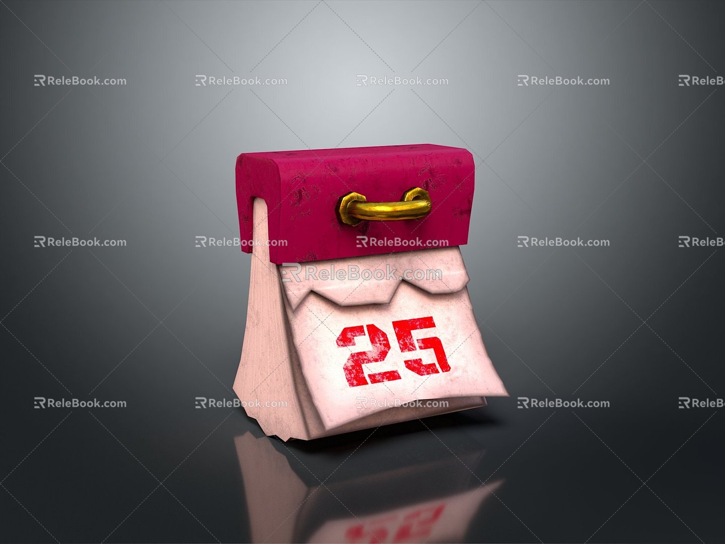 Calendar Cartoon Calendar Desk Calendar Next Generation Item 3 Print 3d model