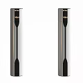 Modern Galanz Tower Air Cooler With Silver Black Finish Design