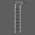 Sports Training Equipment Ladder with Horizontal Bars and Grip Handles for Multifunctional Home Gym Workouts