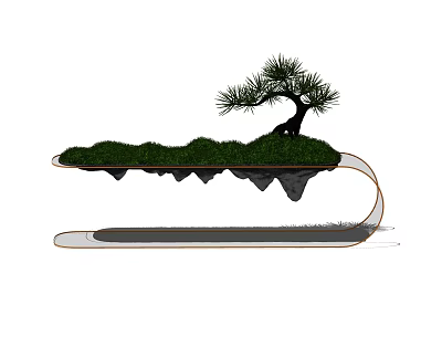 New Chinese Bonsai 3d model