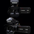 Canon camera camcorder machine digital products fashion smart handheld SLR camera Canon 3d model