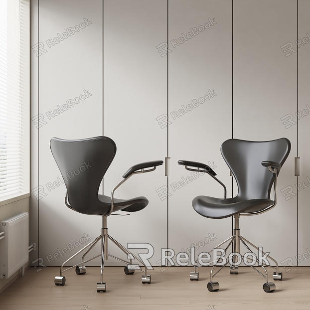 Modern office chair model