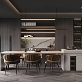 Modern Restaurant 3d model