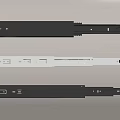 Different Types Of Metal Drawer Slides In Silver And Black Colors