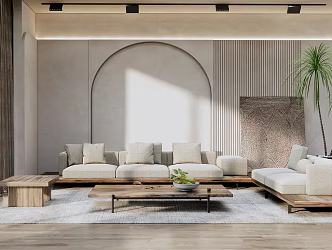 The Silent Living Room 3d model
