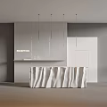 Modern Front Desk Front Desk 3d model