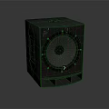 Black Modern Subwoofer Speaker With High Performance Audio Equipment Design