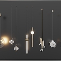 Lamps and chandeliers 3d model