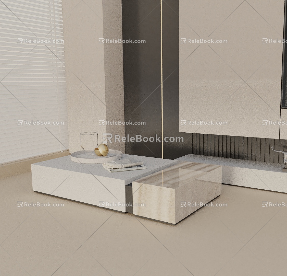 Coffee table 3d model