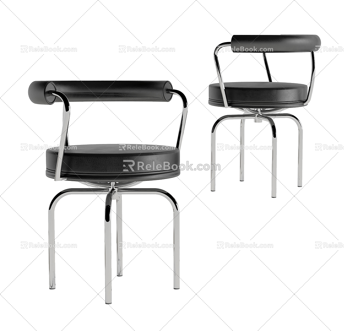 single chair 3d model