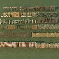 Different Garden Fence Collection with Various Wooden Bamboo and Woven Styles