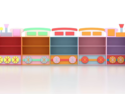 Modern shoe cabinet 3d model