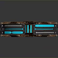 science fiction nuclear reactor science fiction item science fiction component high-tech component science fiction equipment science fiction scene 3d model