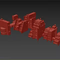 Multi Storey Residential Buildings With Gray Exterior And Balcony Details In Urban Layout