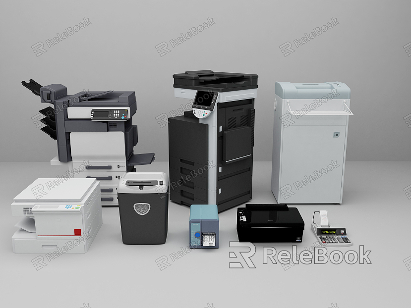 Modern office appliances all kinds of large printer shredder model