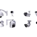 Surveillance camera combination 3d model