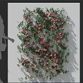 Modern Vine Vine Wall 3d model