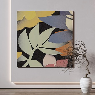 decorative painting 3d model