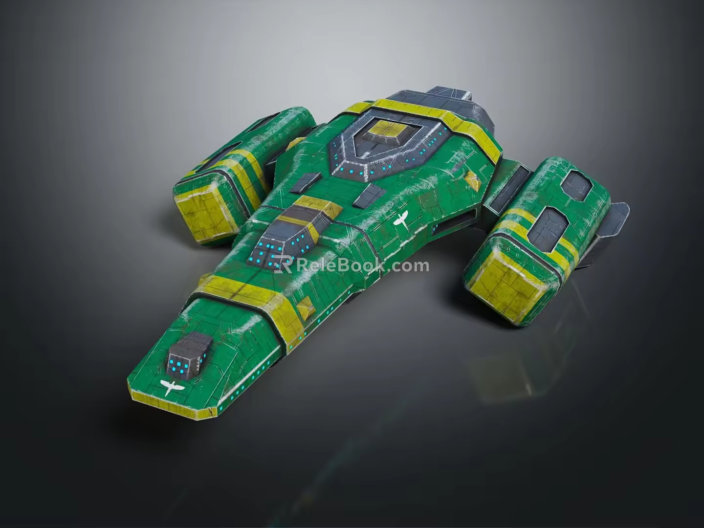 Modern fighter sci-fighter sci-fighter space fighter 3d model