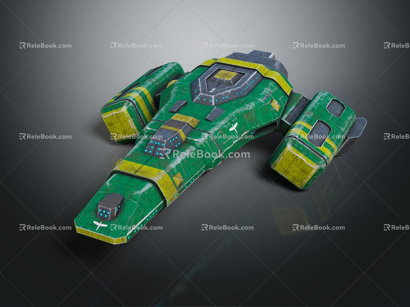 Modern fighter sci-fi fighter sci-fi fighter space fighter 3d model