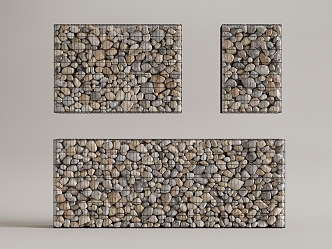 stone wall 3d model