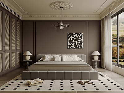 French Bedroom 3d model