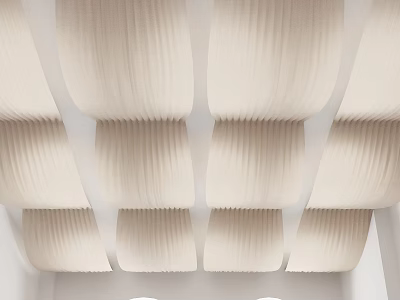 Curtain Slow Ceiling Wedding Drapery Wedding Ceiling Decoration Cloth Ceiling Hall Ceiling Stage Ceiling Yoga Room Ceiling 3d model