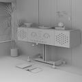 Side Cabinet 3d model