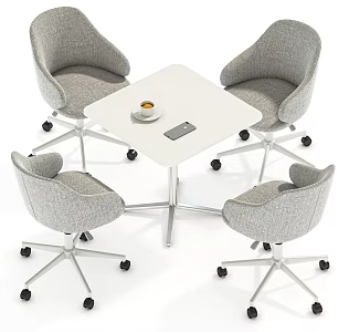 Modern Negotiation Table and Chair Negotiation Table Negotiation Chair Leisure Table and Chair Leisure Table Leisure Chair Dining Table Dining Chair Coffee Table Office Desk Office Chair 3d model