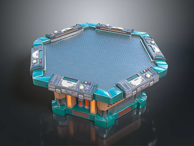Sci-fi Items Sci-fi Components High-tech Components Sci-fi Equipment Sci-fi Scene Sci-fi Environment Game Scene 3d model