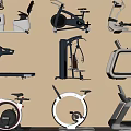 High Quality Home Fitness Sports Equipment With Treadmill Exercise Bike Elliptical Trainer And Rower
