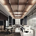 Style Sales Office reception area 3d model