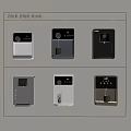 Vertical Regular Smart Water Testing Machines with Modern Design and Control Panels