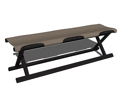 Modern bench 3d model