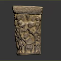 Columns Stone Columns Stone Columns Old Columns Roman Columns Roman Columns Classical Columns Greek Columns 3d model