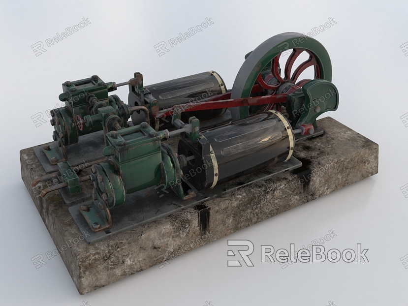 steam engine steam engine steam engine industrial equipment model