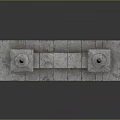 Classical Stone Arch Architectural Element With Decorative Columns And Carved Details