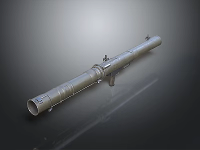 Modern rocket rocket-to-air weapons 3d model Modern rocket rocket-to-air weapons 3d model