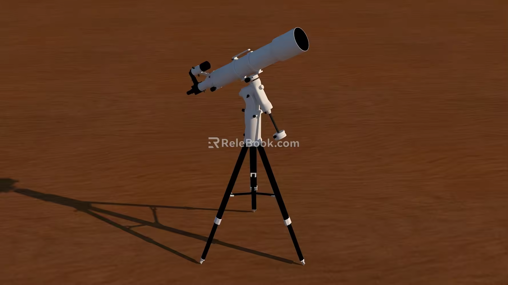 Telescope decorative ornaments 3d model