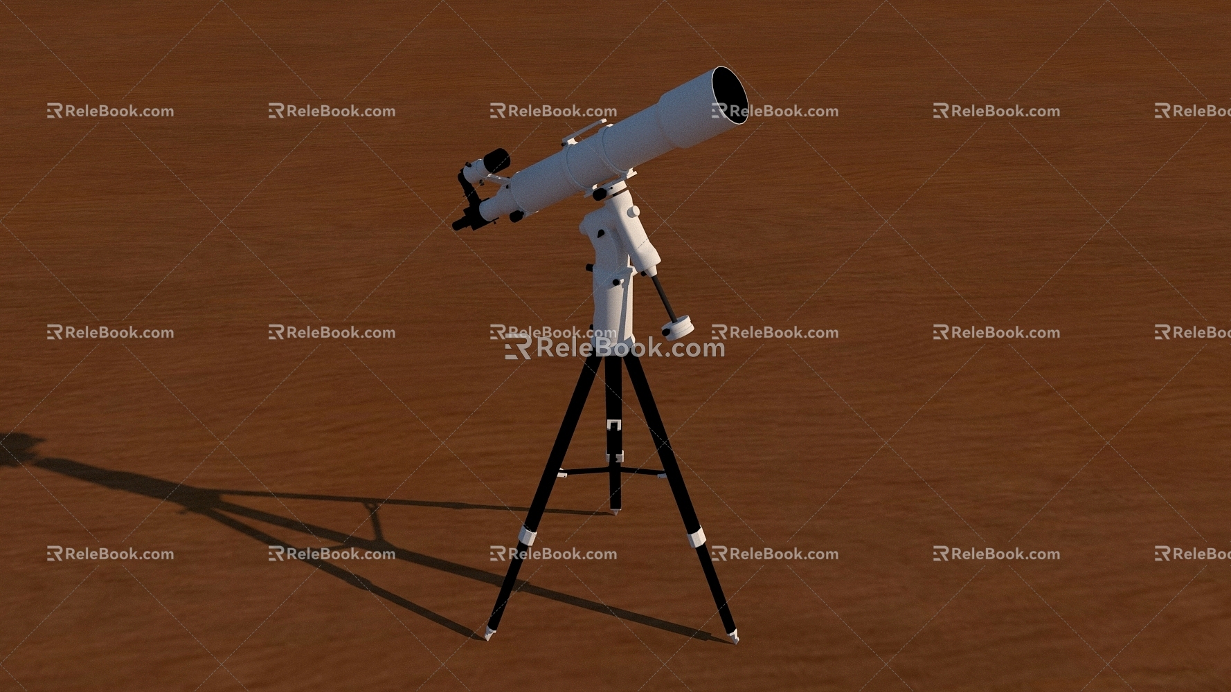 Telescope decorative ornaments 3d model