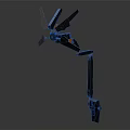 Modern Sci-Fi Equipment Sci-Fi Components High-Tech Components 3d model