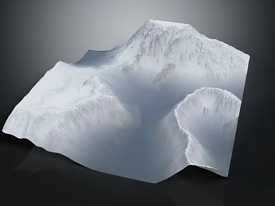 Garden Landscape Design Featuring Artificial Mountain Rockery with Natural Stone Decorative Elements 3d model