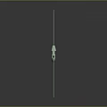 Green Modern Coat Rack With Hook Design For Hanging Clothes And Accessories