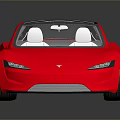 Pink Convertible Sports Car Featuring Transparent Roof Sleek Body Black Wheels And Dark Background Reflection
