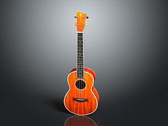 Guitar Classical Guitar Instrument String Plucked Instrument Western Instrument Western Music Equipment Western Equipment 3d model