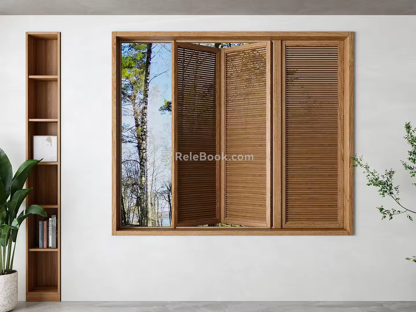 Nordic Folding Blinds 3d model