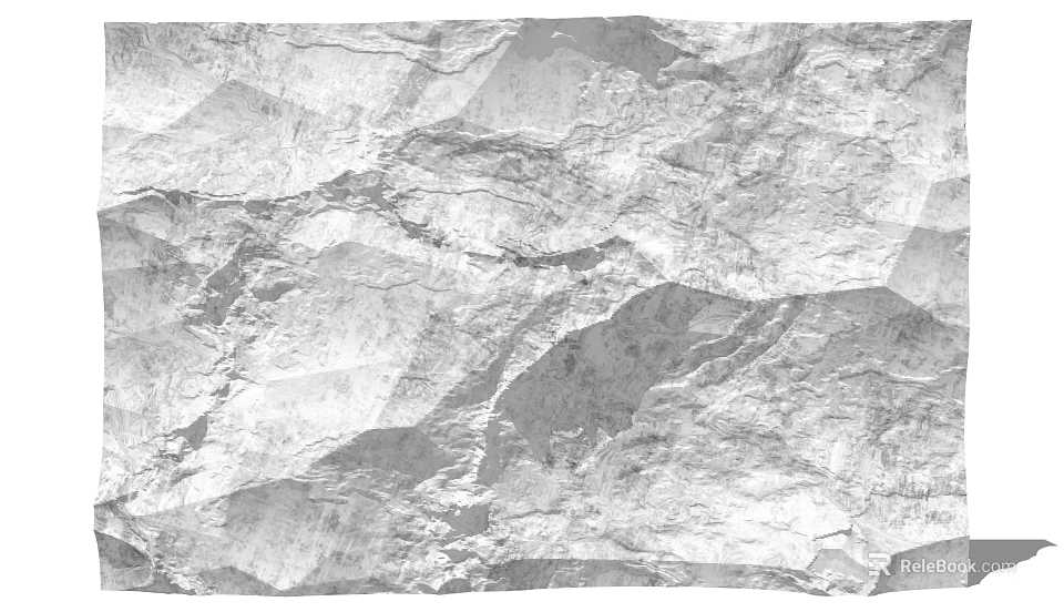 Gray Stone Texture Background Wall with Natural Layered Patterns for Modern Interior Design 3d model 