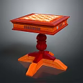 Chess Piece Items 3d model