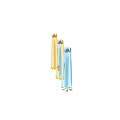 Modern Geometric Metallic Floor Lamps In Gold Green And Blue For Home Decor