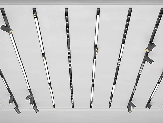 Modern spotlights 3d model